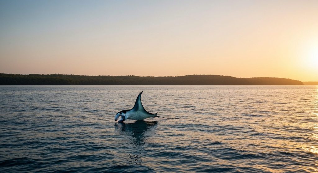 manta ray season labuan bajo private tour — Photorealistic editorial travel photograph relevant to: The exact-match home